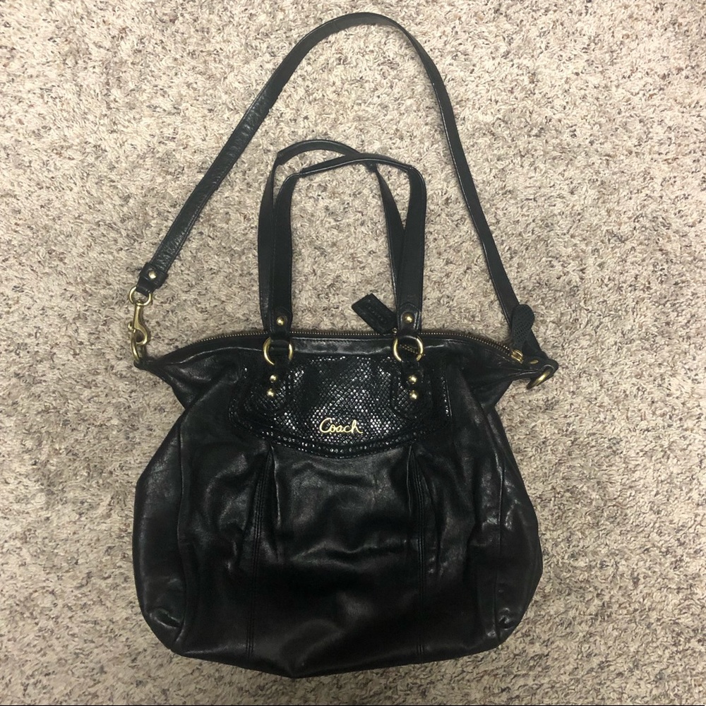 Black Coach CrossBody purse